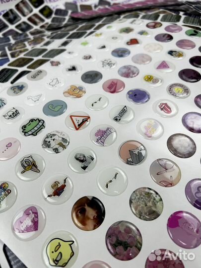 3d стикеры на телефон опт от 50 штук
