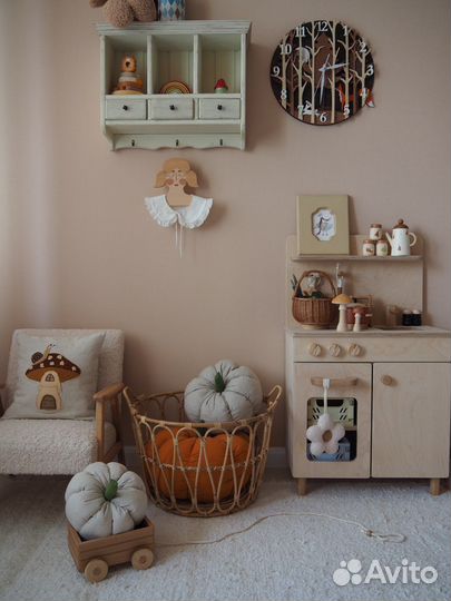 Тыквы текстильные декор для детской