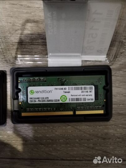 Оперативная память ddr3 so-dimm 4 gb и 2 gb