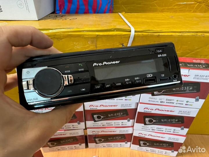 Автомагнитола PRO.Pioneer SR-520BT Bluetooth