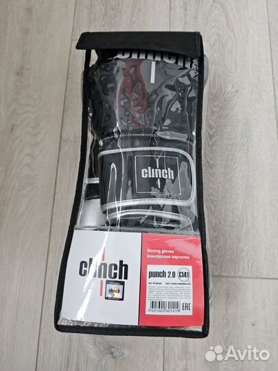 Боксерские перчатки 16 oz Clinch Punch