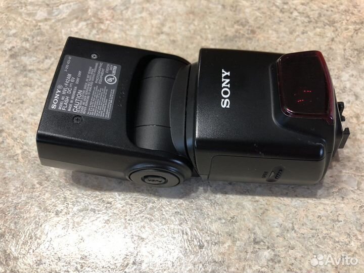 Вспышка камеры sony HVL-F 42AM и адаптер adp-mma