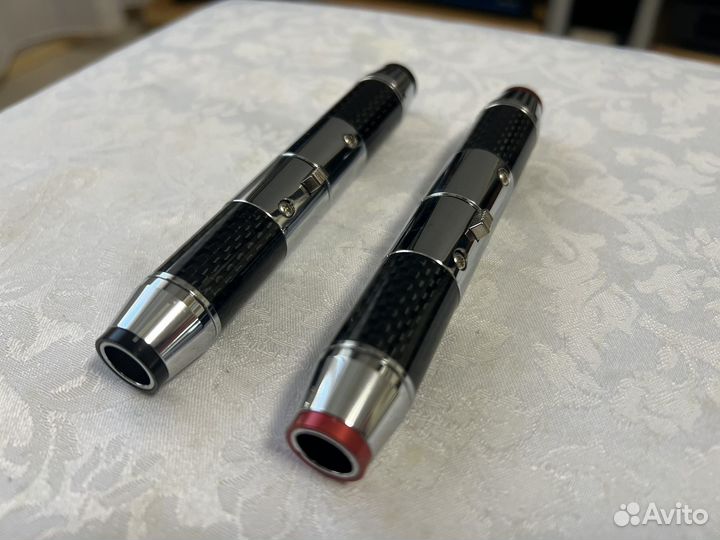 Разъемы xlr латунь покрытие Родий