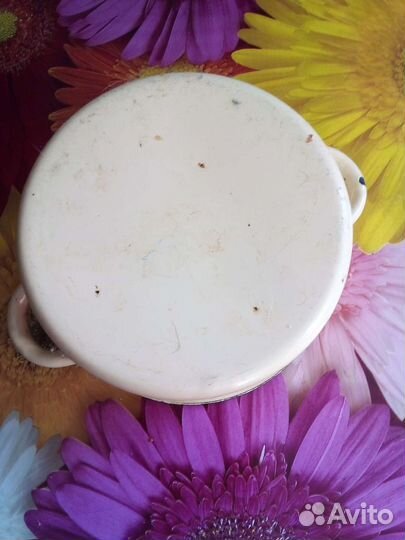 Кастрюля эмарированая. СССР