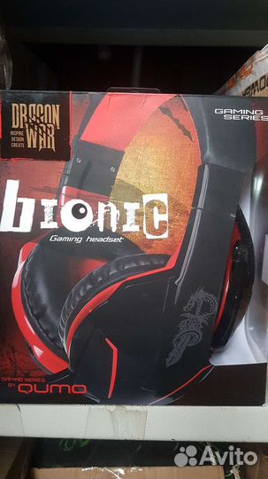 Игровые наушники с микрофоном