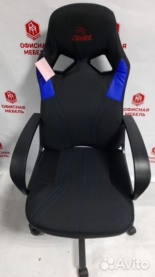 Кресло игровое Zombie Runner blue