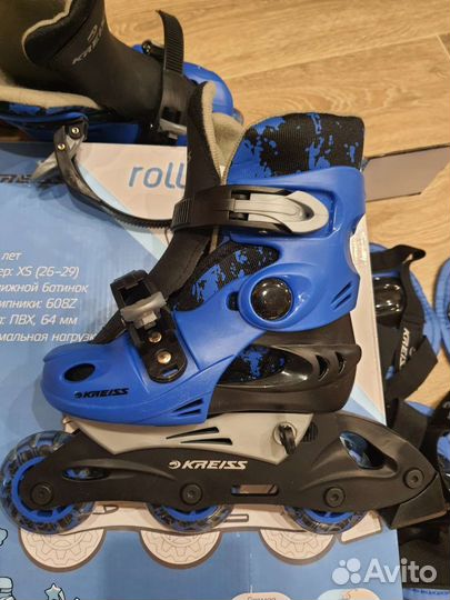 Детские ролики и защита