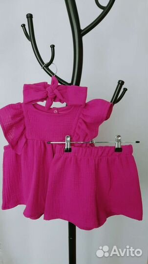 Детский комплект из муслина