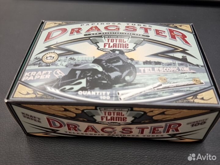 Папиросные гильзы Total Flame - Dragster (100 шт)