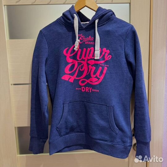 Женская толстовка свитшот худи super dry vintage