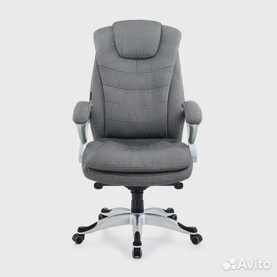 Кресло Патрик Patrick (до 250 кг.) серая ткань