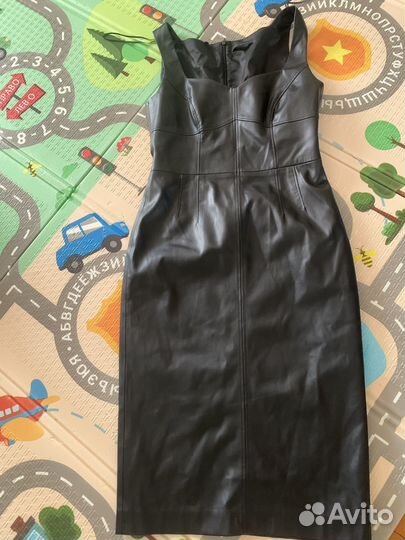 Кожаный сарафан44-46