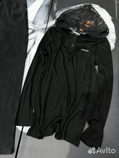 Лонгслив Miu Miu