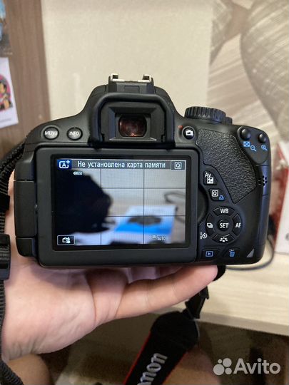 Зеркальный фотоаппарат canon 650d