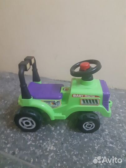 Каталка-Толокар трактор Митя