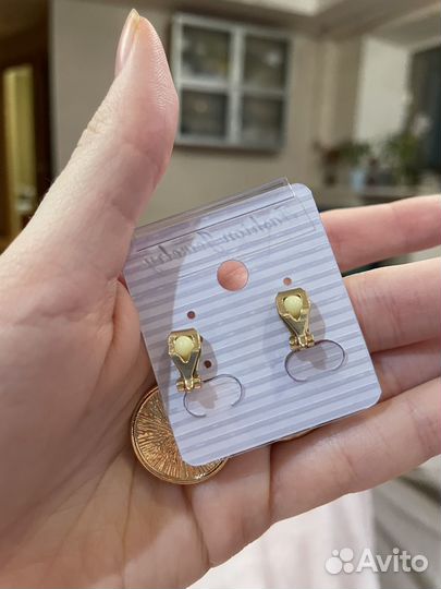Серьги клипсы