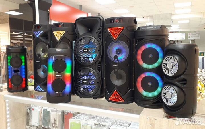 Беспроводные колонки в ассортименте