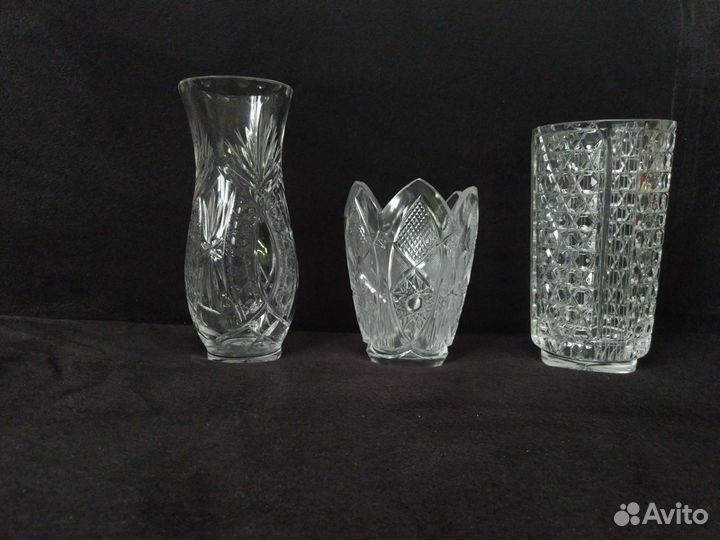 Хрустальные вазы