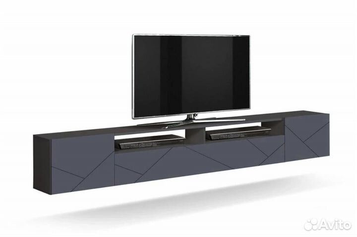 Тумба подвесная мдф с фрезировкой