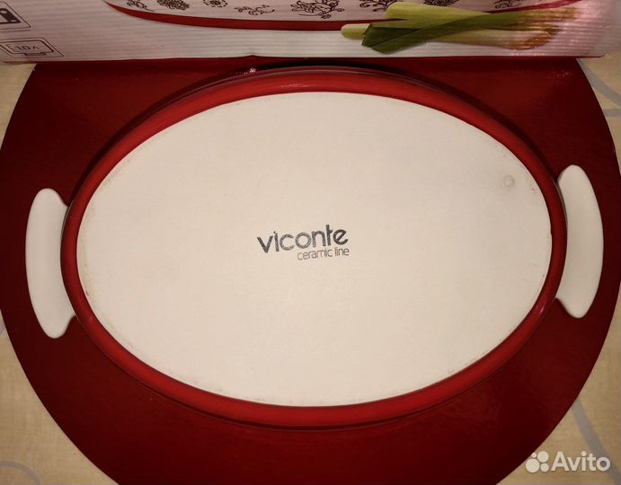 Форма для запекания керамика Viconte с тв