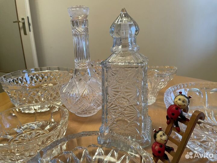 Хрустальная посуда винтаж