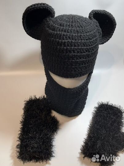 Балаклава « Микки » с митенками
