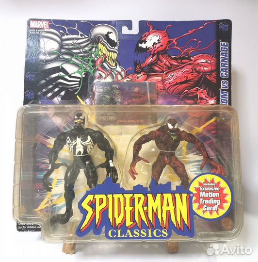 Spider-Man Classics: Venom vs Carnage ToyBiz