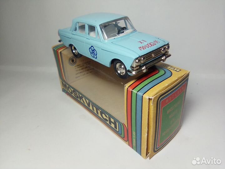 Москвич-408 фестивальный 1985, СССР 1:43
