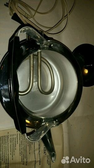 Электрочайник полированый