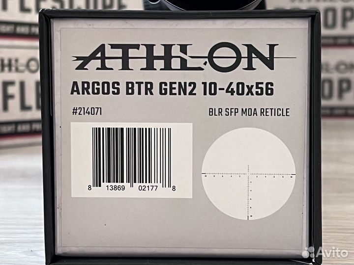 Athlon argos BTR GEN2 10-40х56 BLR