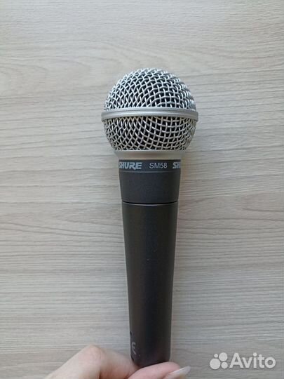 Микрофон Shure SM58+кабель