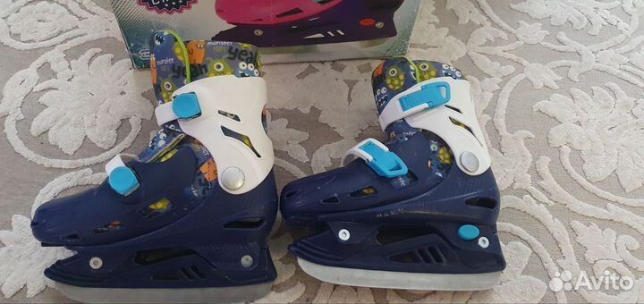 Коньки детские раздвижные 31