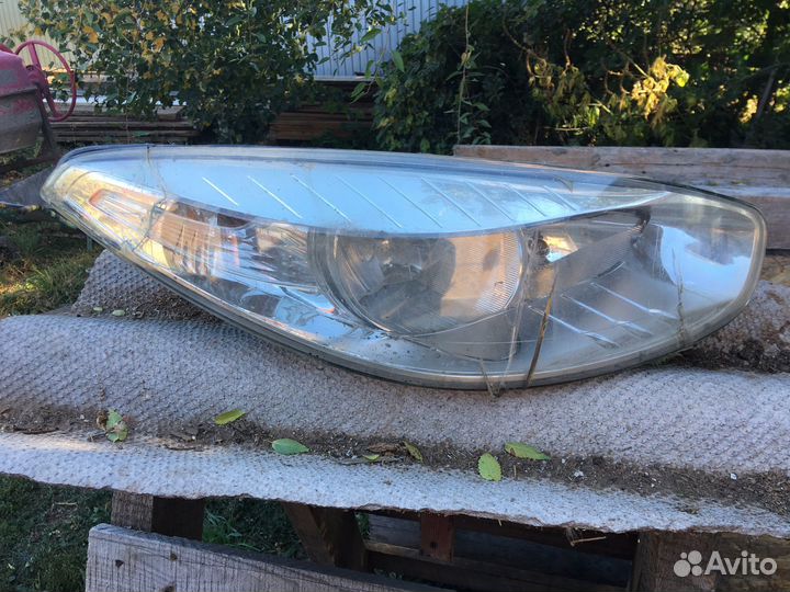 Фара передняя правая рено флюенс