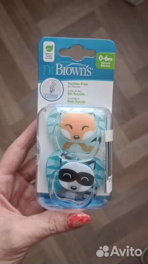 Соска dr browns