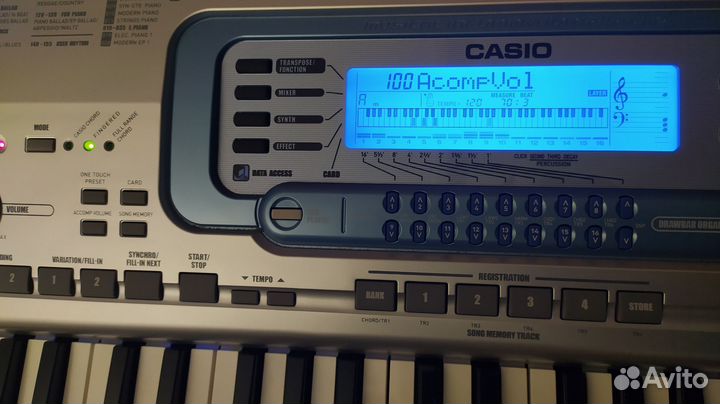 Синтезатор casio wk 3000
