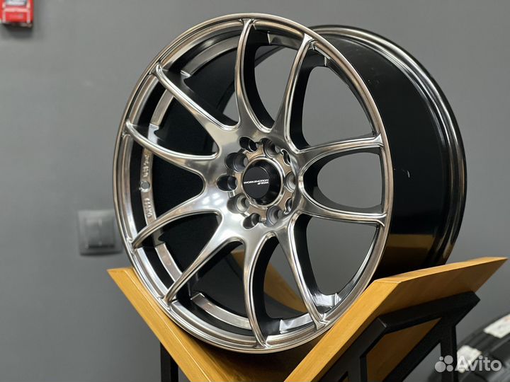 Диски разноширокие Work CR-Kiwami r18 5x100/114.3