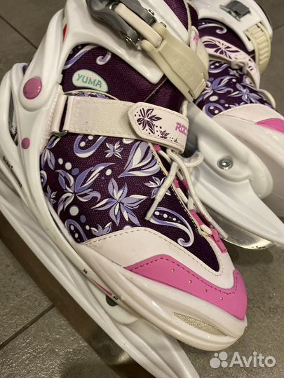 Коньки раздвижные 36 40 Yuma roces