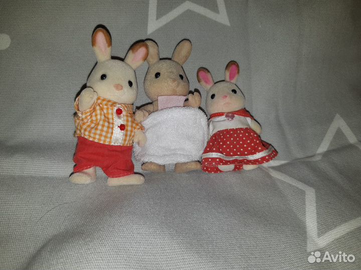 Sylvanian families трёхэтажный дом с наполнением