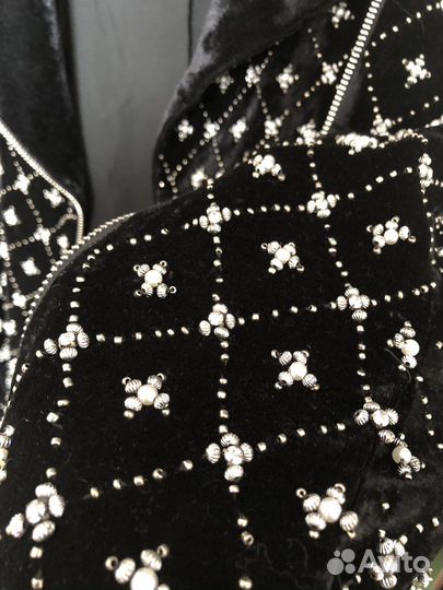 Жакет расшитый бисером