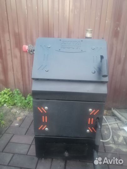 Твердотопливный котел 16кв б.у