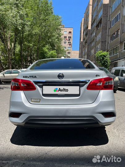 Nissan Sentra 1.8 CVT, 2017, 98 000 км