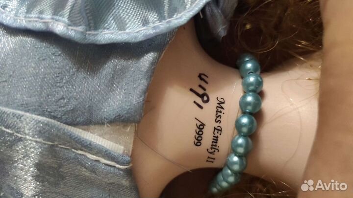 Кукла фарфоровая 57 см. Miss Emily II 4191/9999