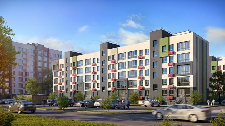 2-к. квартира, 56,3 м², 5/5 эт.