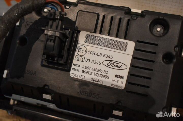 Дисплей информационный Ford Focus 3 поколение