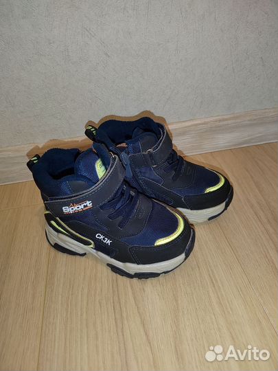 Осенние демисезонные ботинки сапоги 14,5 см