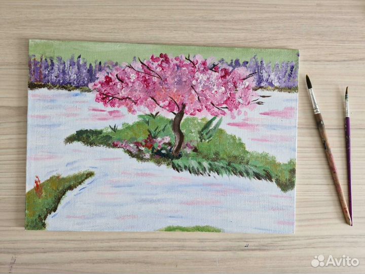 Картина акрил 