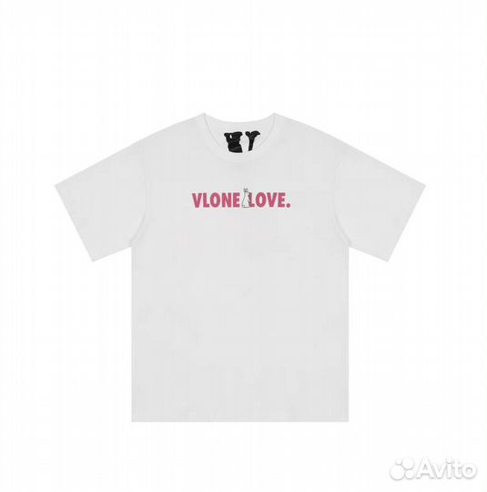 Футболка vlone love оверсайз