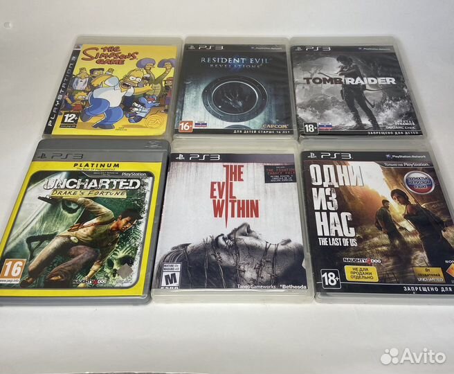 Игры диски для ps3