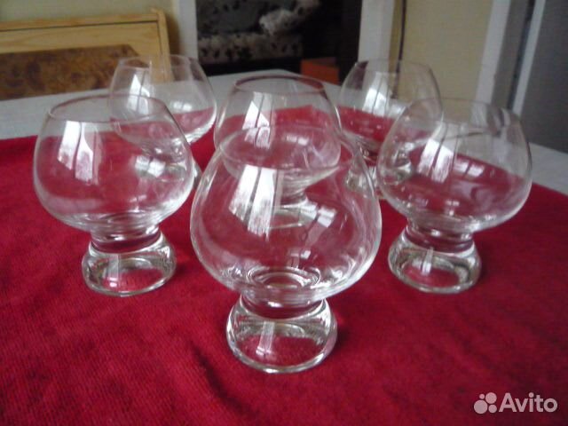 Набор из чешского стекла
