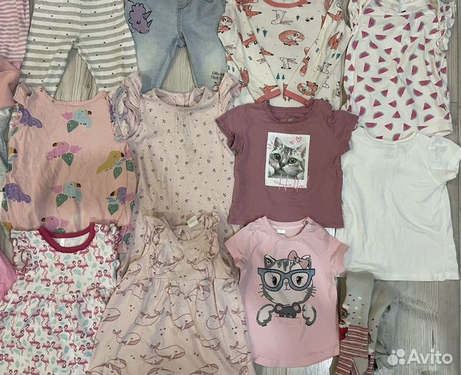 Детская одежда вещи пакетом на девочку